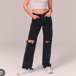 NWOT Abercrombie and Fitch the 90’s low rise baggy